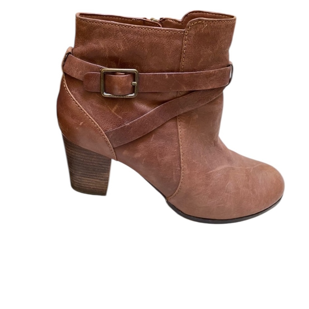 Cole Haan chestnut ankle booties size 10